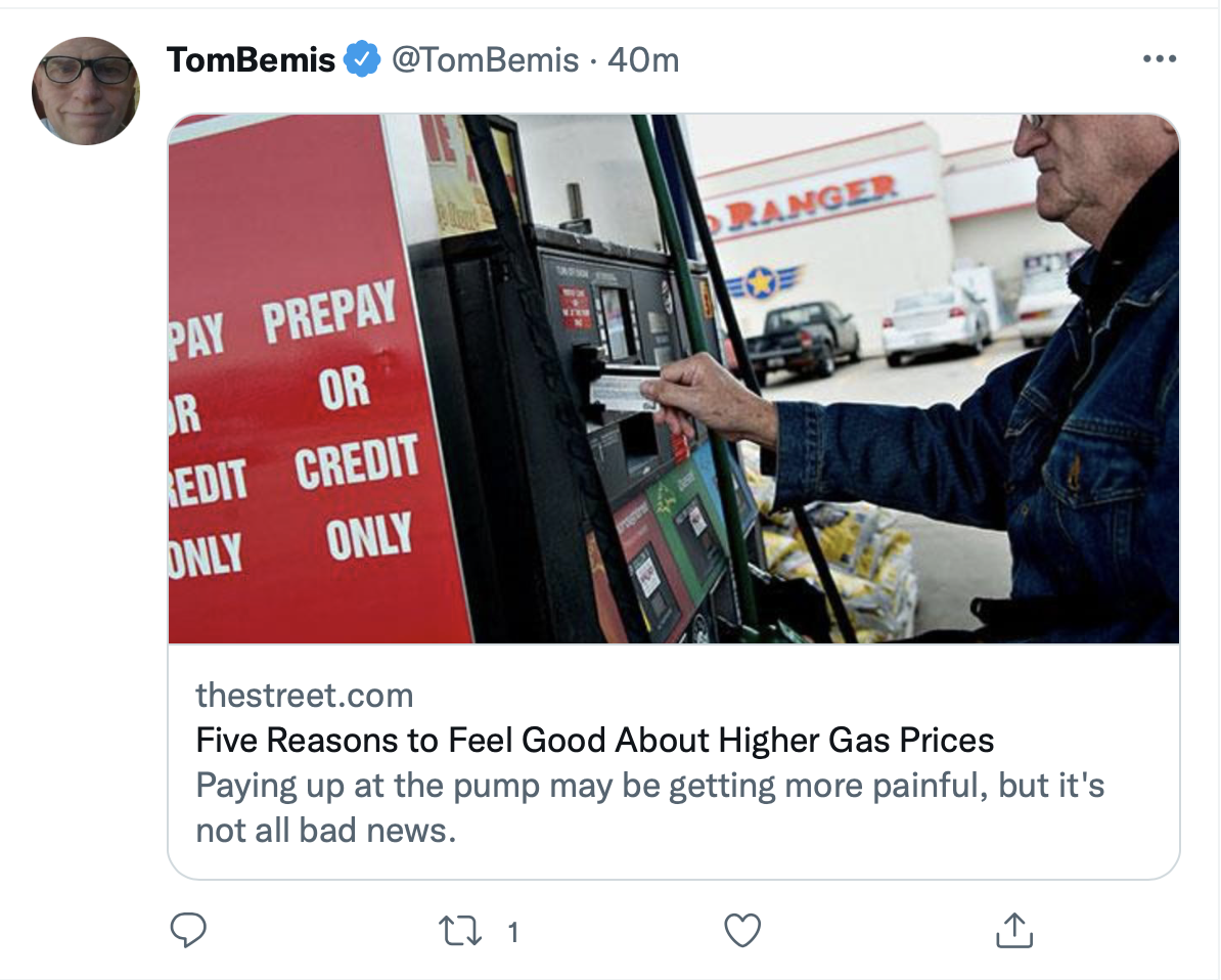 March 22, 2022: The fucking stupidest article I’ve read so far this year!