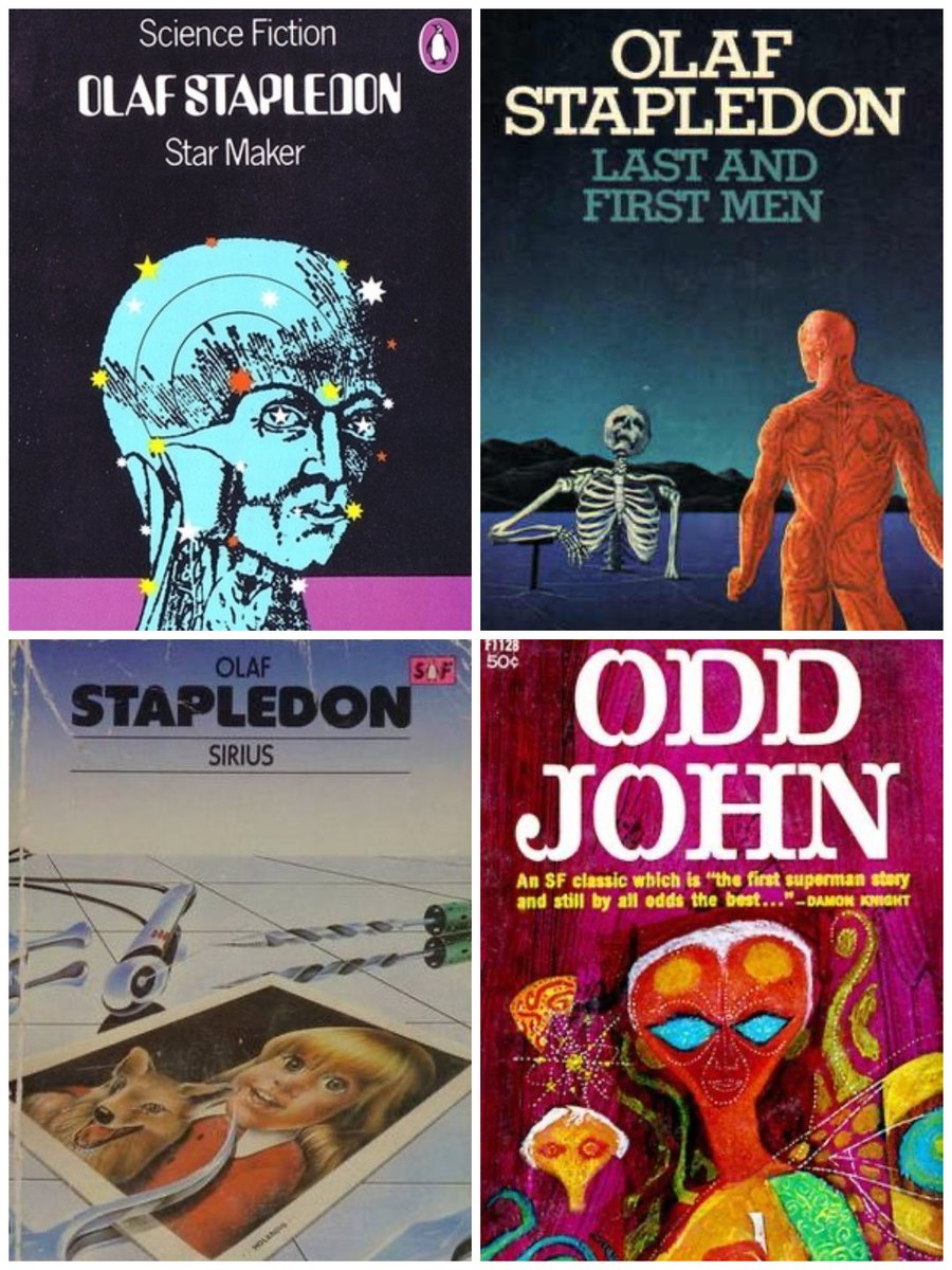 September 12, 2026: Check out these classic SF authors – Stapledon! Varley! deFord!