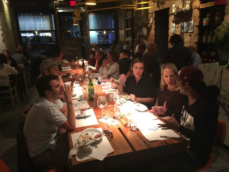Dinner with the Writers!